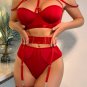 Valentina Lace Garter 3 Piece Set