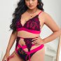 Plus Size Never In Love Lace Garter 3 Piece Set