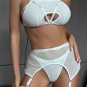 Grand Amour Mesh Garter 3 Piece Set