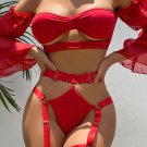 Can't Get My Mind Off You Ruffle Bra Set