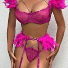 Lashes for Lace Garter Set