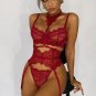Midnight Paradise Lace 3 Piece Set