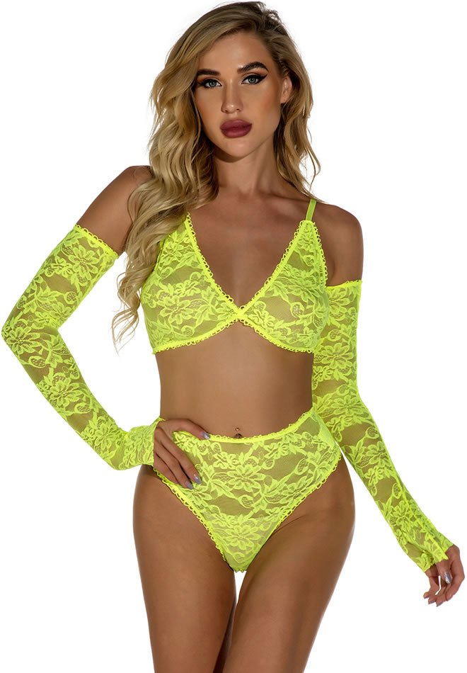 Love Don't Pay The Bills Bra Set