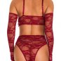 Sheer Beauty Lace Bra Set