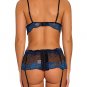 Elegant Bra and Garter Set