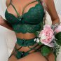 Feeling Close Garter Bra Set