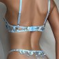 Embroidered Butterfly Mesh Bra Set