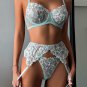 Blooming Lovers Garter 3 Piece Set
