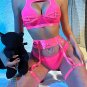 Lover To Enemy Strappy Garter 3 Piece Set