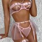 Catching Feelings 3 Piece Garter Set