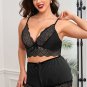 Plus Size Not My Type Bra Set