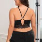Plus Size Not My Type Bra Set