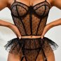 Making Up Stories Sheer Dot 3 Piece Set