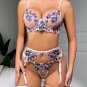 Blooming Lovers Garter 3 Piece Set