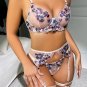 Blooming Lovers Garter 3 Piece Set