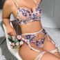 Blooming Lovers Garter 3 Piece Set