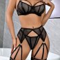 Grand Fantasy Mesh Garter 3 Piece Set