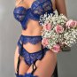 Elegant Bra and Garter Set