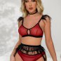 Tail Feather Tease Bra Set