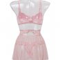 Floral Beauty Embroidered Bra Set