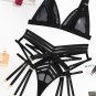 Woke Up In New York Lace Garter 3 Piece Set