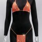 Diamonds Dancing Rhinestone Bra Set