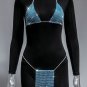 Diamonds Dancing Rhinestone Bra Set