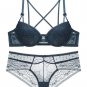 Push-Up Plunge Racerback Bra Set