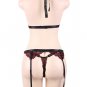 Sexy Red Lace Bra Set