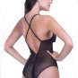 Sexy Open Strappy Front Sheer Teddy
