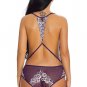 Floral Frenzy Plunging Teddy
