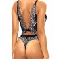 Natalia Plunging Lace Teddy