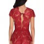 Plunging Eyelash Lace Romper