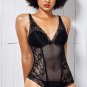 Stunner Net and Lace Teddy