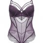 Mesh and Lace Criss-Cross Teddy