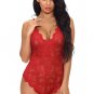 Midnight Infatuation Lace Romper