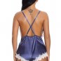 Arabella Satin and Lace Teddy