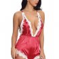 Arabella Satin and Lace Teddy