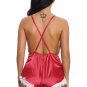 Arabella Satin and Lace Teddy