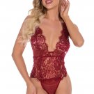Enticing Eyelash Lace Teddy