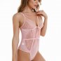 Floral Lace Cut Out Teddy Bodysuit