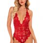 Cross Back Lace and Mesh Body