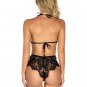 Naomi Eyelash Halter Teddy