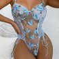 Mesh With My Heart Teddy Set