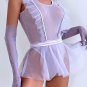 Light Purple Try Again Mesh Teddy and Skirt Set