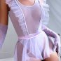 Light Purple Try Again Mesh Teddy and Skirt Set