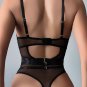 Dangerous Secret Bondage Garter Teddy