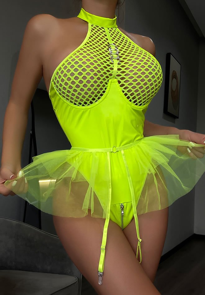 Vinyl Countdown Bodysuit