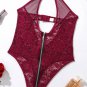 Sheer Serenity Strappy Teddy