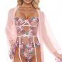 Sweet To You Lace Garter Teddy